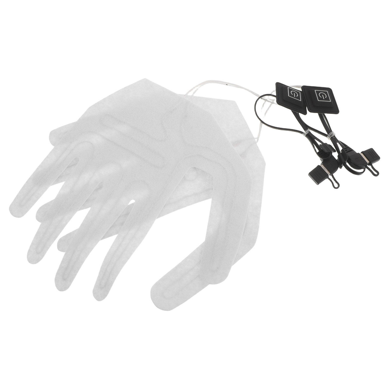Cycling Glove Padded - Rechargeable Heated Glove Inserts 2 Pack