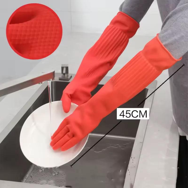 Long Reusable Rubber Dishwashi - Dish Glove Rubber recension och pris