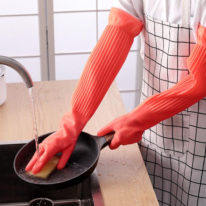 Long Reusable Rubber Dishwashi - Dish Glove Rubber recension och pris