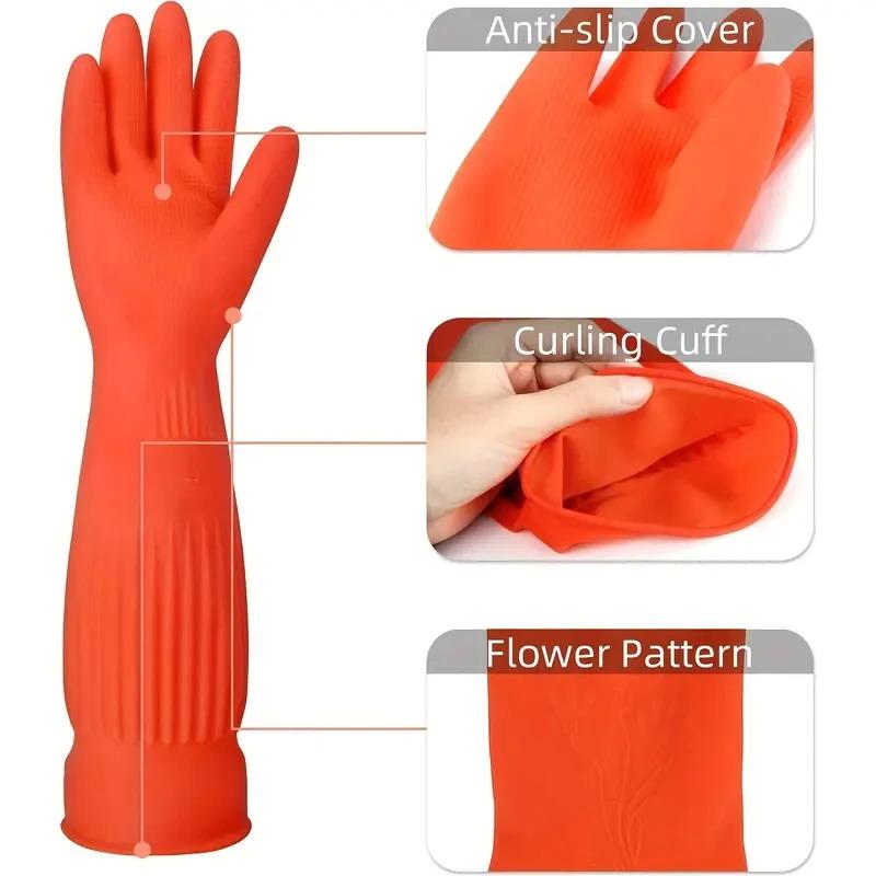 Long Reusable Rubber Dishwashi - Dish Glove Rubber recension och pris